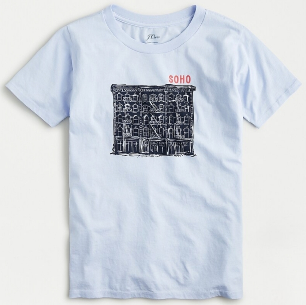 J.Crew "Soho" t-shirt in slub cotton NWT